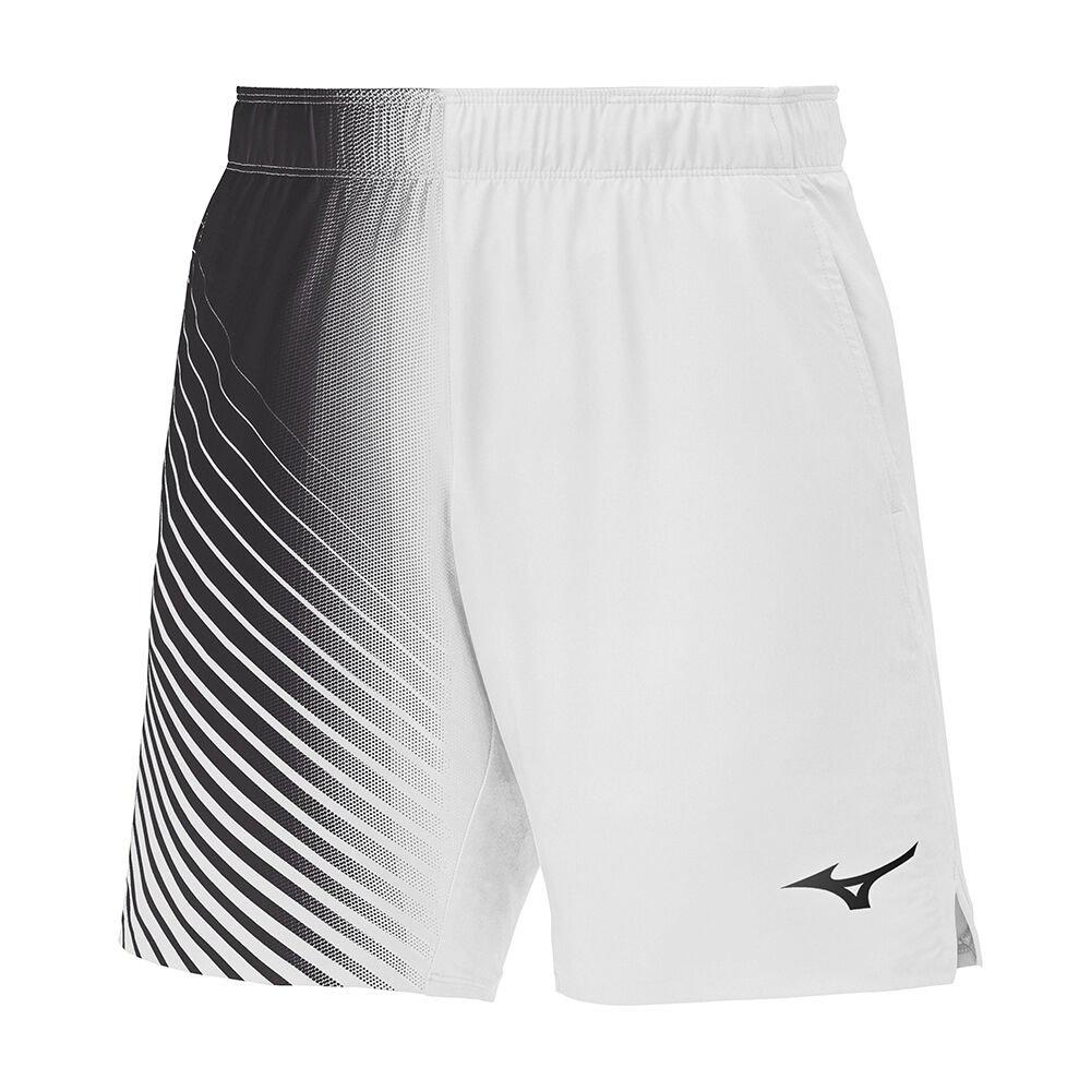 Mizuno Men's Running Short 8 in Amplify Short White - KDCEILO-07